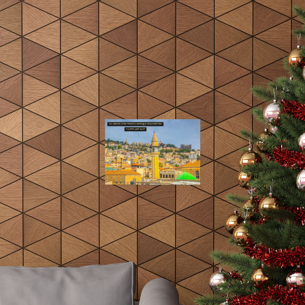 Al-Abyad / The White Mosque (Nazareth) [Poster]